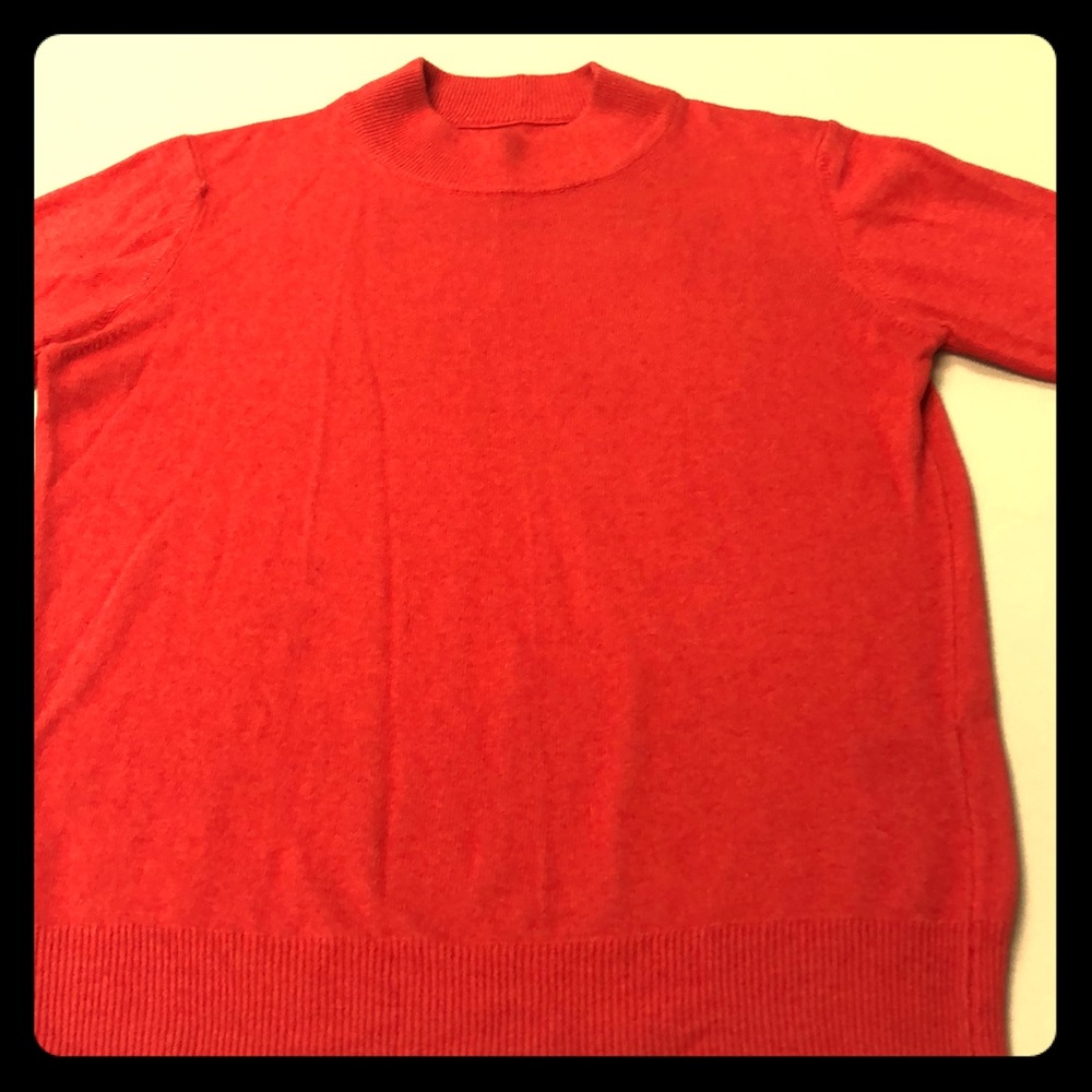 Classic red sweater size small